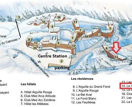 Appartement 28 M2 In Les Arcs 2000 Bourg-Saint-Maurice
